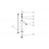 Mitigeur lavabo avec bec cascade - TRES 00681002