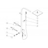 Ensemble mitigeur douche CUADRO Chrome - TRES 00719101