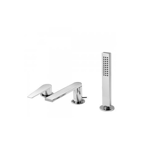 Mitigeur bain d’étagère CLASS avec douchette anticalcaire - TRES 20516103