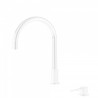 Lavabo mitigeur sur gorge Blanc Mat STUDY - TRES BM