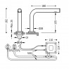 Mélangeur électronique de lavabo TOUCH‑TRES - TRES 06144801