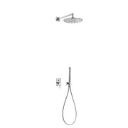 Kit de douche encastré MAX avec fermeture et régulation du débit - TRES 06298001
