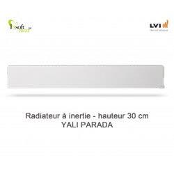 Radiateur électrique LVI - YALI Parada Plinthe 750W - inertie fluide (haut.300) 3703082