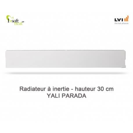 Radiateur électrique LVI - YALI Parada Plinthe 1250W - inertie fluide (haut.300) 3703122