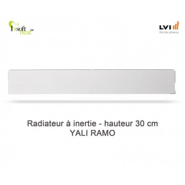 Radiateur électrique LVI - YALI Ramo Plinthe 1000W - inertie