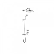 Kit thermostatique de douche encastré avec fermeture et réglage du débit (2 voies) - TRES 24235203