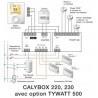 CALYBOX 230 - Gestionnaire d'énergie domotique - 3 zones - DELTA DORE 6050392