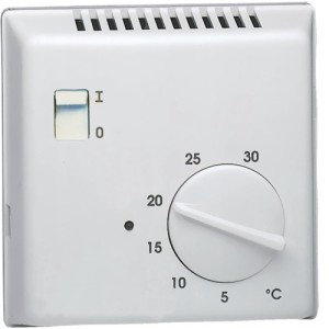 Thermostat élec. sortie inv. - GEST CHAUF EAU CH  HAGER 25501