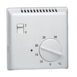 Thermostat élec. sortie inv. - GEST CHAUF EAU CH  HAGER 25501