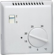 Thermostat élec. entrée abaiss - GEST CHAUF EAU CH  HAGER 25503