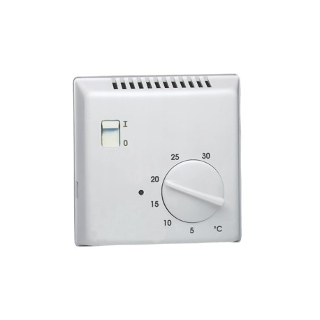 Thermostat élec. entrée abaiss - GEST CHAUF EAU CH  HAGER 25503