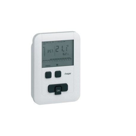 TAP digital 2 fils 7 jours ECO - GEST CHAUF EAU CH  HAGER EK570
