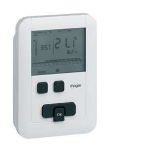 TAP digital 2 fils 7 jours ECO - GEST CHAUF EAU CH  HAGER EK570