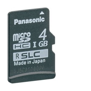 Carte µSD industrielle 4Go - TEBIS  HAGER HTG450H