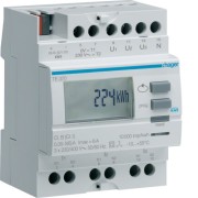 Compteur tri via transfo KNX - TEBIS  HAGER TE370