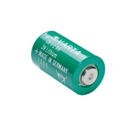 Pile de rechange 1/2AA 3V - TEBIS  HAGER TG402