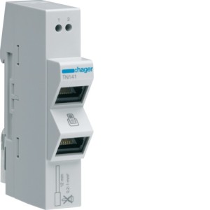 Rép. Tél. 2 sorties RJ45 - SYSTEMES VDI  HAGER TN141