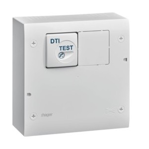 Coffret com. équipé tél / TV - SYSTEMES VDI  HAGER TN401