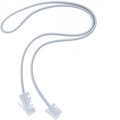 Cordon tél. RJ11/RJ45, 0.50m - SYSTEMES VDI  HAGER TN822