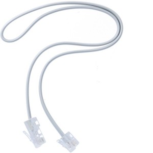 Cordon tél. RJ11/RJ45, 0.50m - SYSTEMES VDI  HAGER TN822