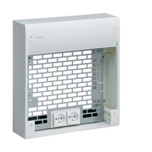 Cof d'ext.+ 2 prises + 2 cord. - SYSTEMES VDI  HAGER TN903