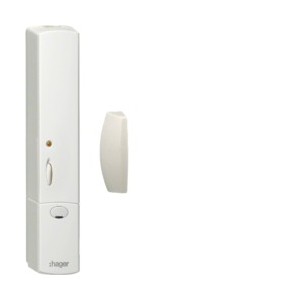Détecteur ouverture radioQL - TEBIS  HAGER TRC301B