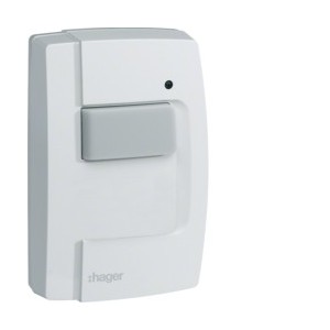 BP mural 1E IP55 KNX radio QL - TEBIS  HAGER TRE301