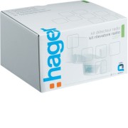 Kit détect blanc + 1S radio QL - GESTION ECLAIRAGE  HAGER TRE700