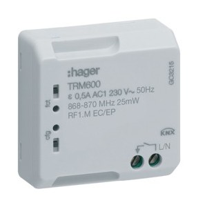 Cmd pr téle. minu. KNX Radio - TEBIS  HAGER TRM600