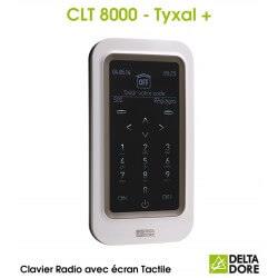 Clavier tactile avec écran Radio - CLT 8000 TYXAL+ Delta Dore 6413252