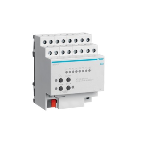 Mod. 2 sorties VC 10A NO - TEBIS  HAGER TYF642F