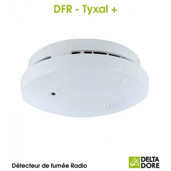 Détecteur de fumée Radio - DFR TYXAL+ Delta Dore 6412313 - Vita Habitat