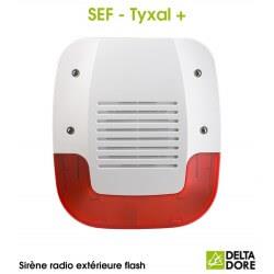 Sirène Extérieure Flash Radio - SEF TYXAL+ Delta Dore 6415221