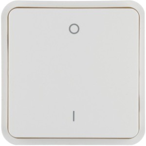 Cubyko 1 t. KNX pr écl. blanc - APPAREILLAGE MURAL  HAGER WNT932B
