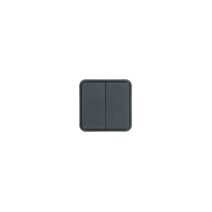 Cubyko 2 touches KNX gris - APPAREILLAGE MURAL  HAGER WNT944