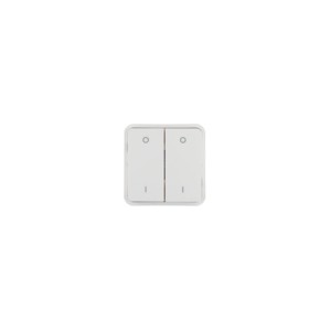 Cubyko 2t. KNX pr 2 écl. blanc - APPAREILLAGE MURAL  HAGER WNT964B