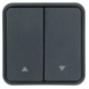 Cubyko 2 t. KNX pr 1 VR gris - APPAREILLAGE MURAL HAGER WNT982