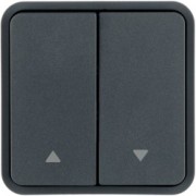 Cubyko 2 t. KNX pr 1 VR gris - APPAREILLAGE MURAL  HAGER WNT982