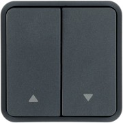 Cubyko 2 t. KNX pr 1 VR gris - APPAREILLAGE MURAL  HAGER WNT982