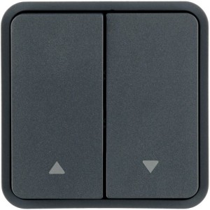 Cubyko 2 t. KNX pr 1 VR gris - APPAREILLAGE MURAL  HAGER WNT982