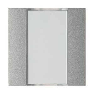 Essensya/systo.tebis 2E titane - APPAREILLAGE MURAL  HAGER WST302T