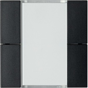 Essensya/systo.tebis 4E noir - APPAREILLAGE MURAL  HAGER WST304N