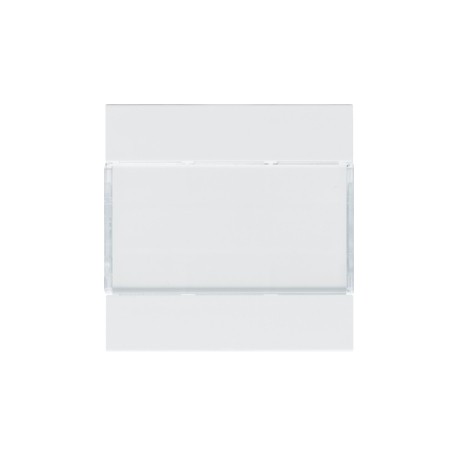 Enjoliveur 2PB KNX pure - APPAREILLAGE MURAL  HAGER WXE302B