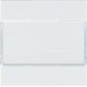 Enjoliveur 2PB KNX pure - APPAREILLAGE MURAL  HAGER WXE302B