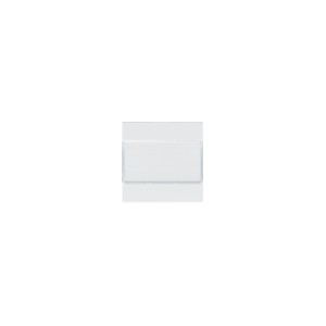Enjoliveur 2PB KNX pure - APPAREILLAGE MURAL  HAGER WXE302B