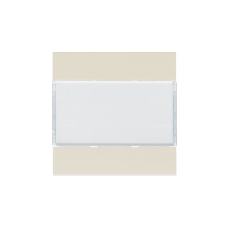 Enjoliveur 2PB KNX dune - APPAREILLAGE MURAL  HAGER WXE302D