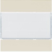 Enjoliveur 2PB KNX dune - APPAREILLAGE MURAL  HAGER WXE302D