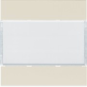 Enjoliveur 2PB KNX dune - APPAREILLAGE MURAL  HAGER WXE302D