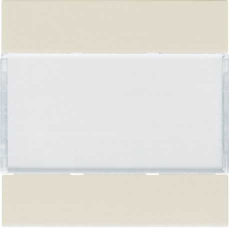 Enjoliveur 2PB KNX dune - APPAREILLAGE MURAL  HAGER WXE302D