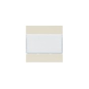 Enjoliveur 2PB KNX dune - APPAREILLAGE MURAL  HAGER WXE302D